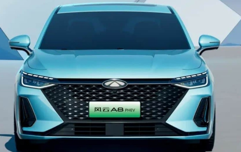 Chery Fengyun A8 PHEV: гибридный седан со стильным дизайном и большим запасом хода