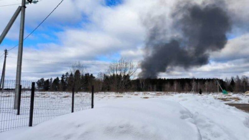 В Росії сталася аварія військово-транспортного літака Іл-76 в Івановській області