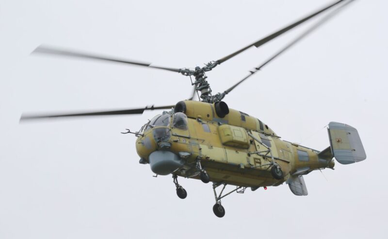 Українські військові знищили російський вертоліт на московському аеродромі