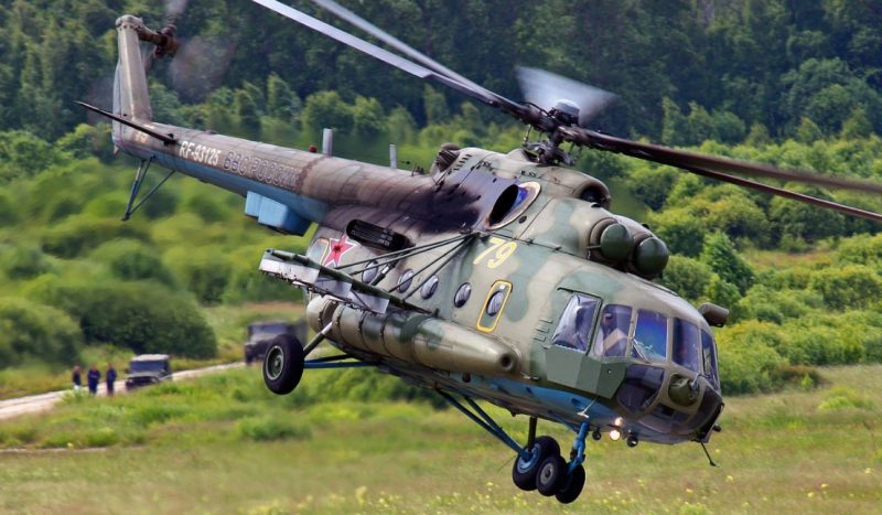 У Росії розбився гелікоптер Мі-8 з фахівцями “Авіалісоохорони” на борту