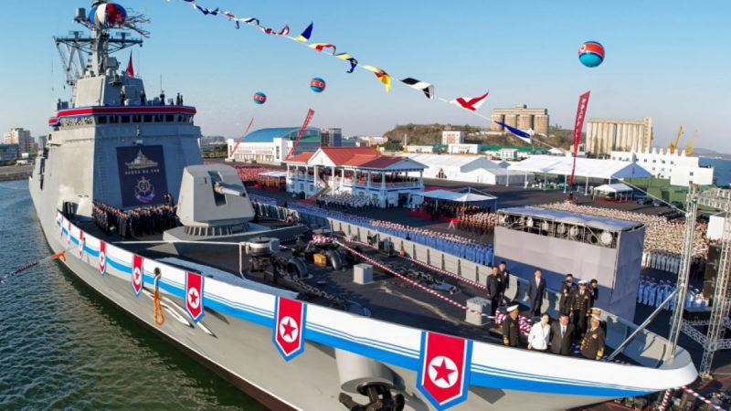 Північна Корея випробувала новий бойовий корабель